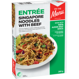 Photo of Otm Singapore Noodles W/Beef 260gm
