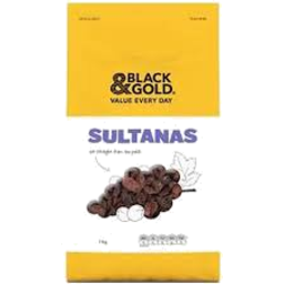 Photo of Black & Gold Sultanas 1kg