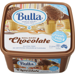 Photo of Bulla Chocolate Ice Cream 2lt