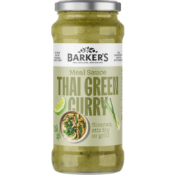 Photo of Barkers Meal Sauce Thai Green Curry