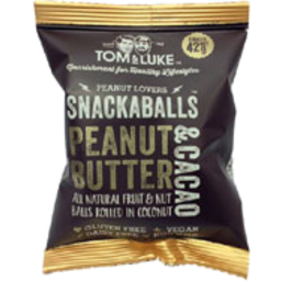 Photo of Tom & Lukes Snackaballs - Peanut Butter And Cacao 140gm