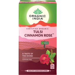 Photo of Org India Tulsi Cinnamon Rose Tea