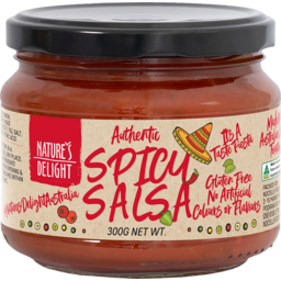 Photo of Natures Delight Spicy Salsa 300g