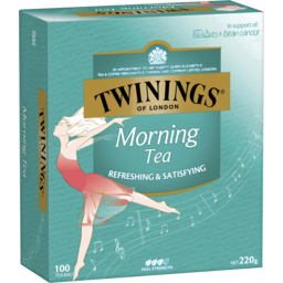 Photo of Twinings Morning Full Strength Tea Bag 100 Pack