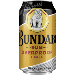 Photo of Bundaberg OP Rum & Cola Can