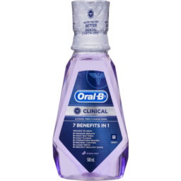Photo of Oral B 7 Benefits In 1 Clinical Mouth Rinse 500ml