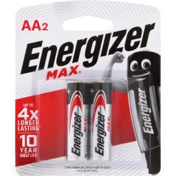 Photo of Energizer Max Alkaline Aa Batteries 2 Pack