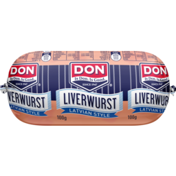 Photo of Don Latvian Liverwurst 100gm