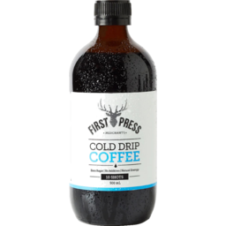 Photo of First Press Pure Black Cold Drip Coffee