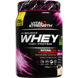 Photo of Vital Strength #1 Source Whey High Protein Formu Supplementary Sports Food Vanilla Ice Cream 720g