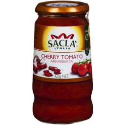 Photo of Sacla Cherry Tomato & Arrabbiata 420gm