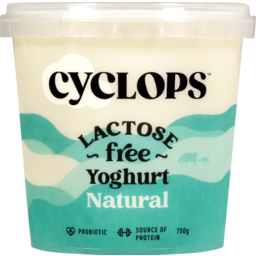 Photo of Cyclops Yoghurt Natural Probiotic Thick & Creamy Lactose Free