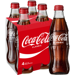 Photo of Coca-Cola Classic Soft Drink 4 x 300ml