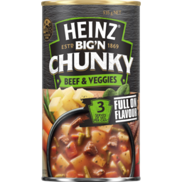 Photo of Heinz Big N Chunky Beef & Vegetable Soup