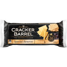 Photo of Cracker Barrel Special Reserve Cheese Block 250g