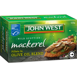 Photo of John West Mackerel Fillets Olive Oil 125g