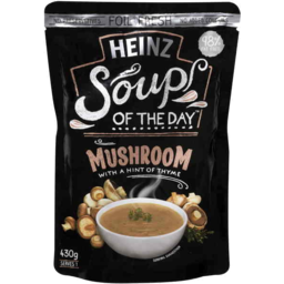 Photo of Heinz Soup Of The Day® Creamy Mushroom With A Hint Of Thyme 430g 430g