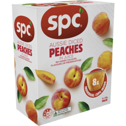 Photo of Spc Diced Peaches In Juice 8.0x120g