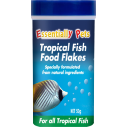 Photo of Essentially Pets Tropical Fish Food Flakes 50g