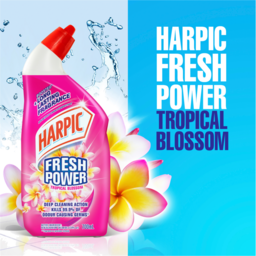 Photo of Harpic Fresh Power Toilet Cleaner Tropical Blossom 700ml