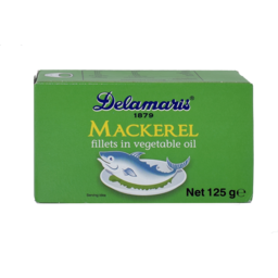 Photo of Delamaris Mackerel Fillets In Vegetable Oil
