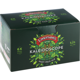 Photo of Emersons Kaleidscope Hazy Pale Ale Can 6 x 330ml