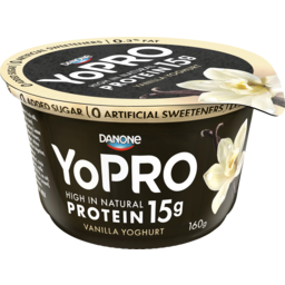 Photo of Danone YoPRO Vanilla Yoghurt 160g