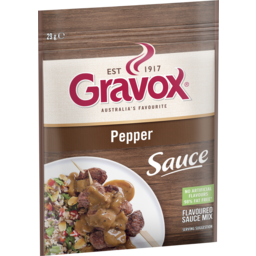Photo of Gravox Pepper Sauce Sachet 29g