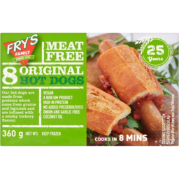 Photo of Frys Original Hot Dogs 360gm