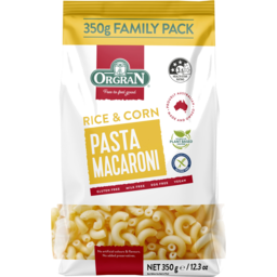 Photo of Orgran Gluten Free Rice & Corn Pasta Macaroni 350g