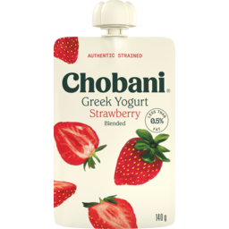 Photo of Chobani Strawberry Greek Yogurt Pouch