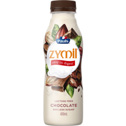 Photo of Pauls Zymil Lactose Free Chocolate Flavoured Milk 400ml