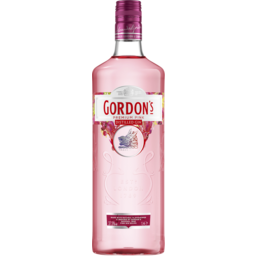 Photo of Gordons Premium Pink Distilled Gin 1l