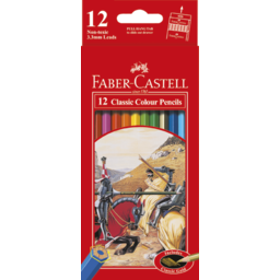 Photo of Faber Castell Colouring Pencils +Gold 12pk