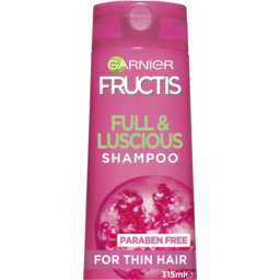 Photo of Garnier Fructis Full & Luscious Shampoo 315ml For Thicker Hair 315ml