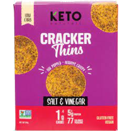 Photo of Keto Cracker Salt & Vinegar 64gm 