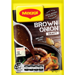 Photo of Maggi Brown Onion Gravy Mix Serves 4 31g