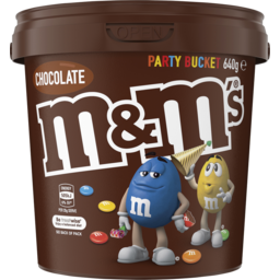Photo of M&M's Milk Chocolate Party Bucket 640g