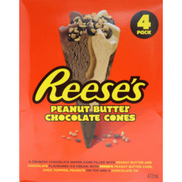 Photo of Reeses Peanut Butter Cone 4pk