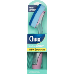 Photo of Chux Dishwand With Replaceable Scourer 1pk