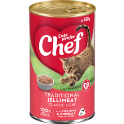 Photo of Chef Cat Food Can Jellymeat