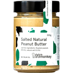 Photo of 99th Monkey Salted Natural Peanut Butter 325gm