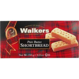 Photo of Walkers Pure Butter Shortbread Finger Biscuits 250g