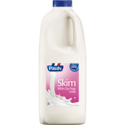 Photo of Pauls Skim Fat Free Milk 2l