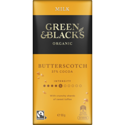 Photo of Green & Black's Organic Butterscotch Milk Chocolate
