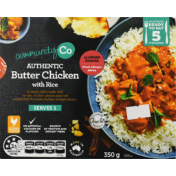 Photo of Community Co Butter Chicken With Rice