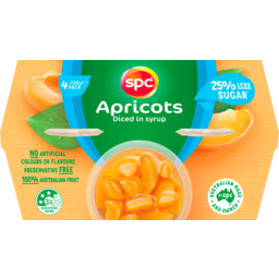 Photo of Spc Aussie Diced Apricots 4 Pack X 120g
