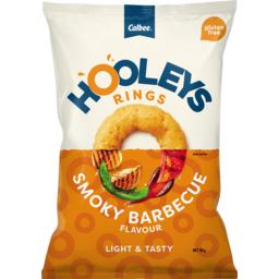 Photo of Calbee Hooleys Rings Smoky Barbecue Flavour