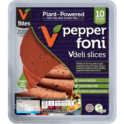 Photo of VBITES Cheatin Pepperoni Slices 100g
