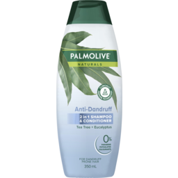 Photo of Palmolive Naturals Anti Dandruff Tea Tree + Eucalyptus 2 In 1 Shampoo & Conditioner 350ml